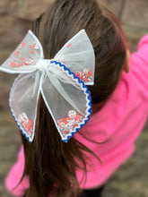 Load image into Gallery viewer, Maeve | Rockin&#39; in the USA | Party Bow | Left Clip
