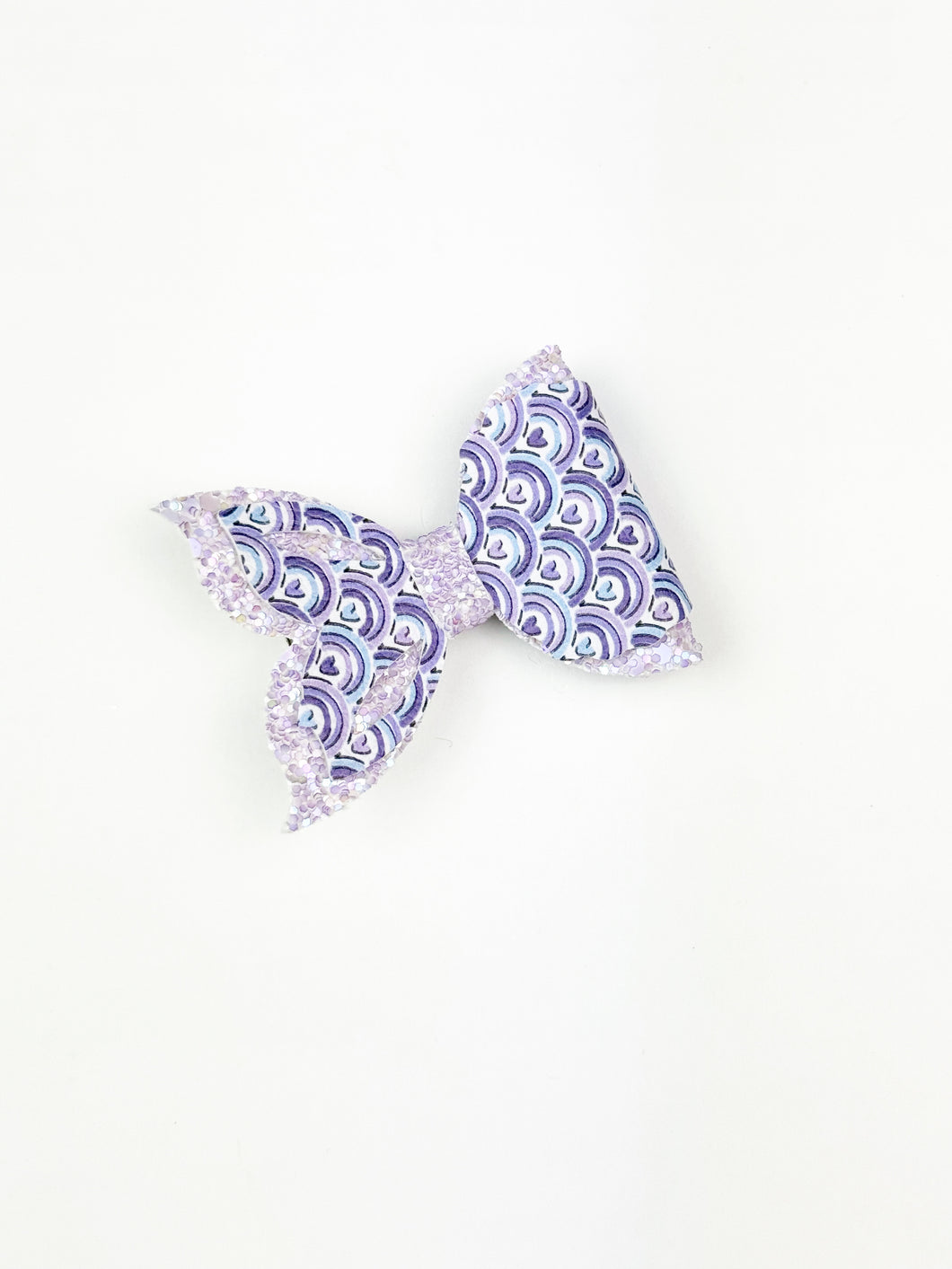 Purple Mermaid Tail Clip