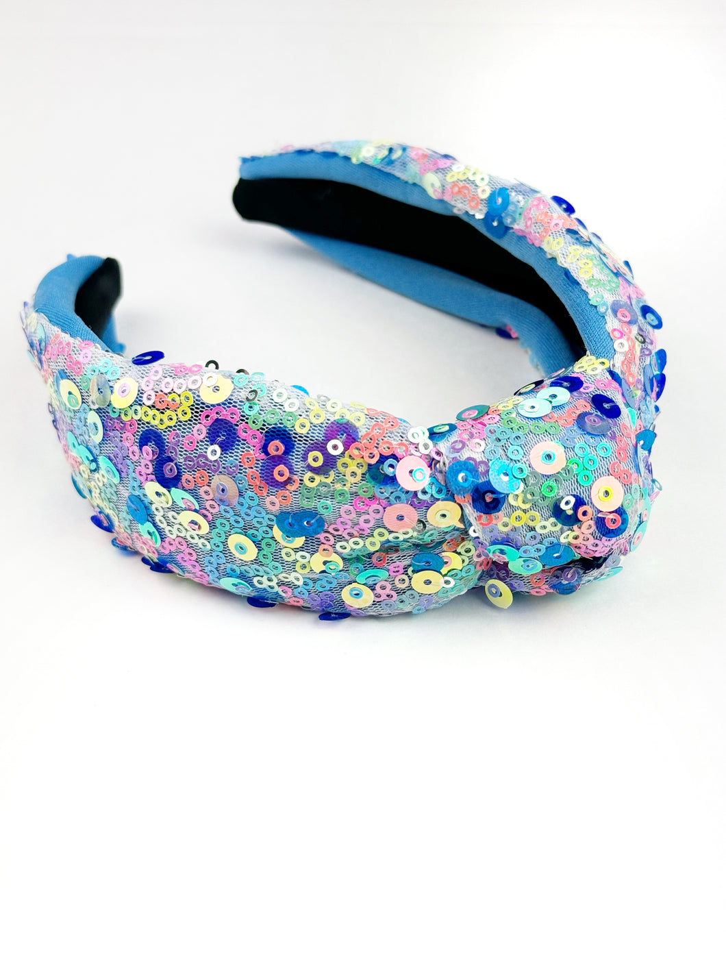 Knotted Headband | Blue Mermaid Dreams | Oversized