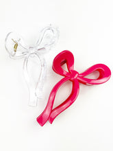 Load image into Gallery viewer, Bow Claw Clip | Hot Pink
