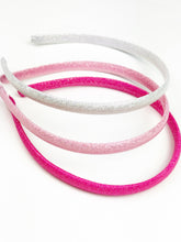 Load image into Gallery viewer, Skinny Headband | Baby Pink Shimmer
