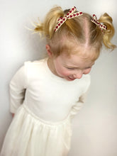 Load image into Gallery viewer, Pigtail Set | Red Hearts {PRE-ORDER}
