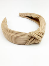 Load image into Gallery viewer, Knotted Headband | Sand
