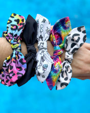 Load image into Gallery viewer, Waterproof Bow Scrunchie | Cruel Summer
