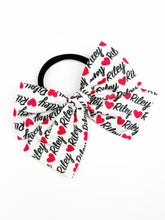 Load image into Gallery viewer, Maeve | Personalized | Oversized | Name with Red Hearts {PRE-ORDER}
