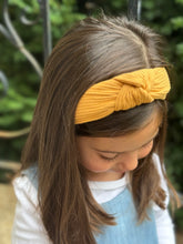 Load image into Gallery viewer, Knotted Headband | Sunflower
