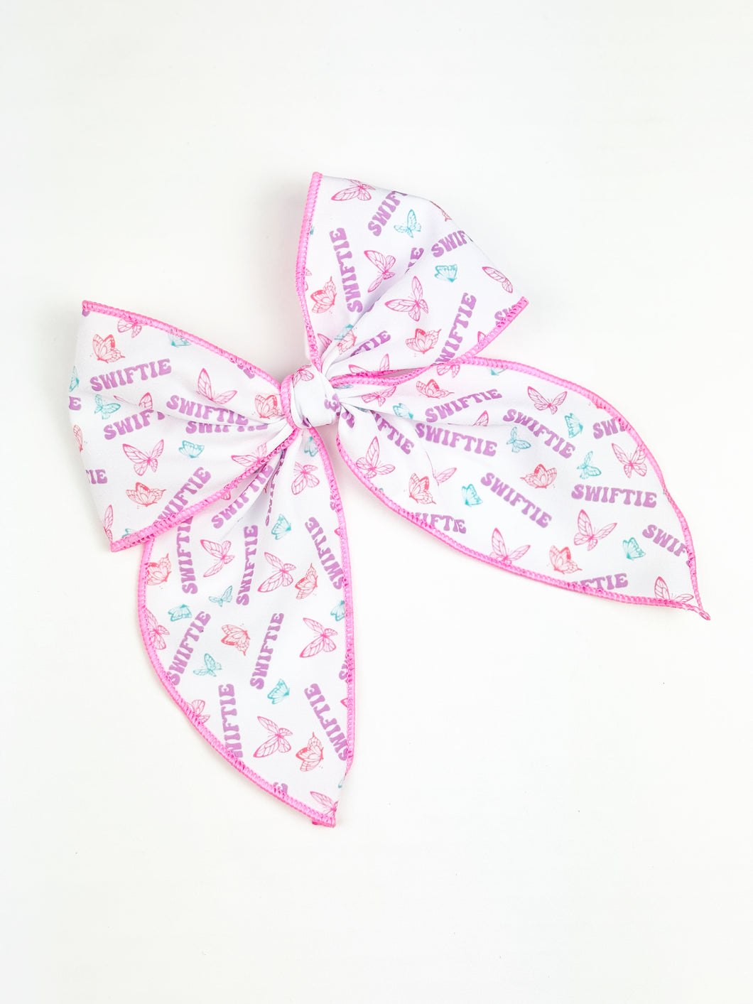 Maeve | Pink Swiftie | Party Bow | Right Clip