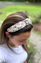 Load image into Gallery viewer, Knotted Headband | Autumn Garden
