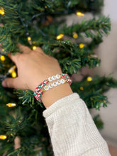 Load image into Gallery viewer, Holiday Name/Word Bracelet {MADE TO ORDER}
