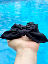 Load image into Gallery viewer, Bow Scrunchie | Black
