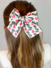 Load image into Gallery viewer, Maeve | Personalized | Oversized | Name with Pink Hearts {PRE-ORDER}
