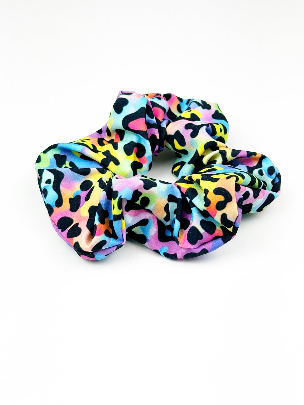 Classic Scrunchie | Neon Leopard {PRE-ORDER}