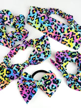 Load image into Gallery viewer, Classic Scrunchie | Neon Leopard {PRE-ORDER}
