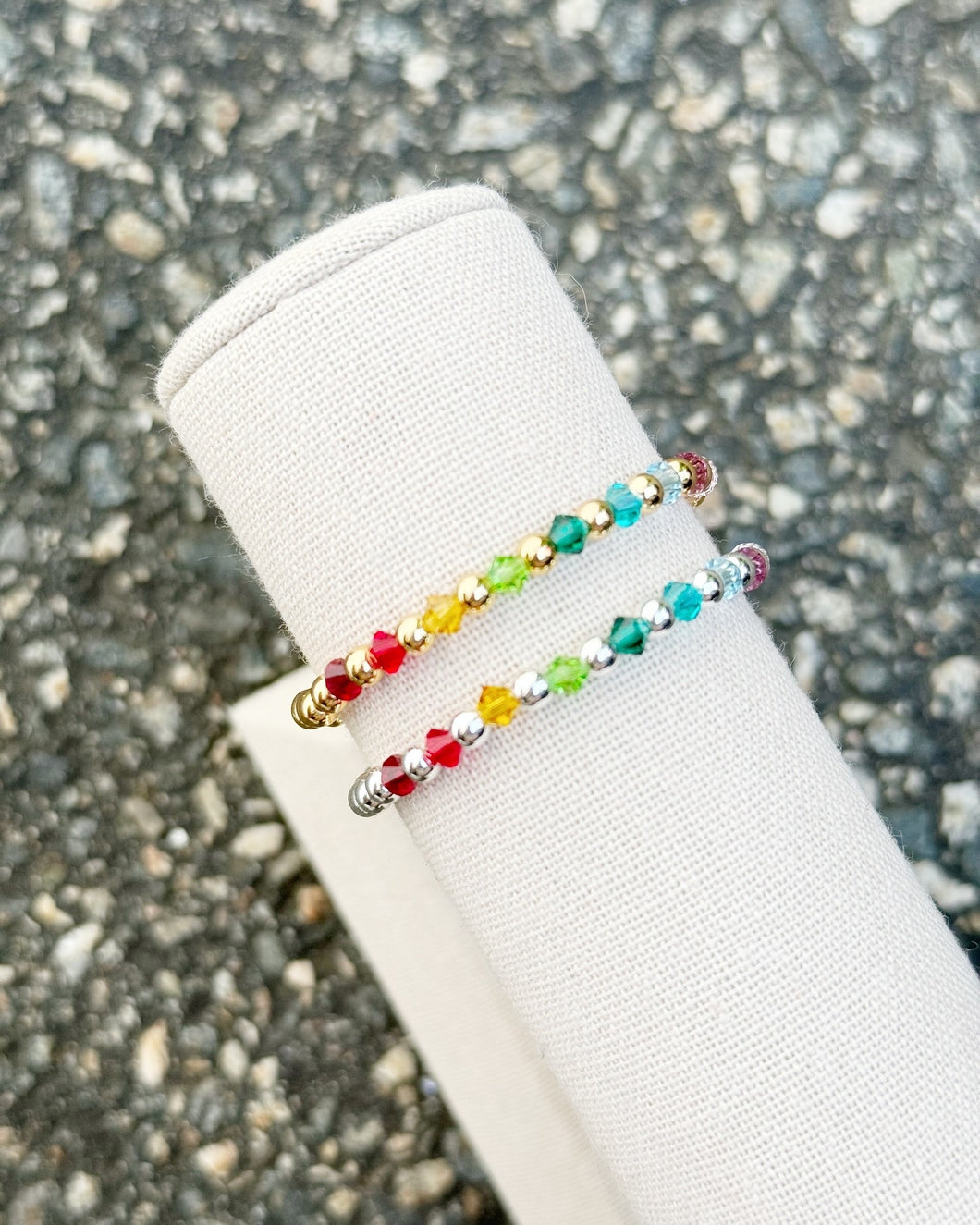 Rainbow Stone Bracelet