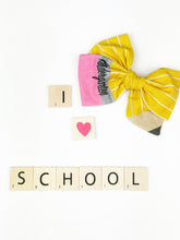 Load image into Gallery viewer, Personalized Classic Pencil Bow {PRE-ORDER}
