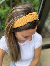 Load image into Gallery viewer, Knotted Headband | Sunflower
