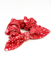 Load image into Gallery viewer, Scrunchie | Red Bandana {PRE-ORDER}

