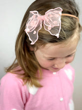 Load image into Gallery viewer, Maeve | Flocked Heart | Standard | Headband {PRE-ORDER}
